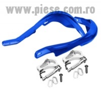 Set protectii maini (hand guard) enduro cu insertie aluminiu – culoare: albastru